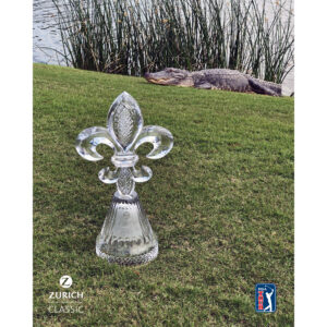 Zurich Classic of New Orleans Fleur-de-Lis Trophy Alligator Unsigned Photograph