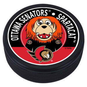Ottawa Senators Mascot Hockey Puck