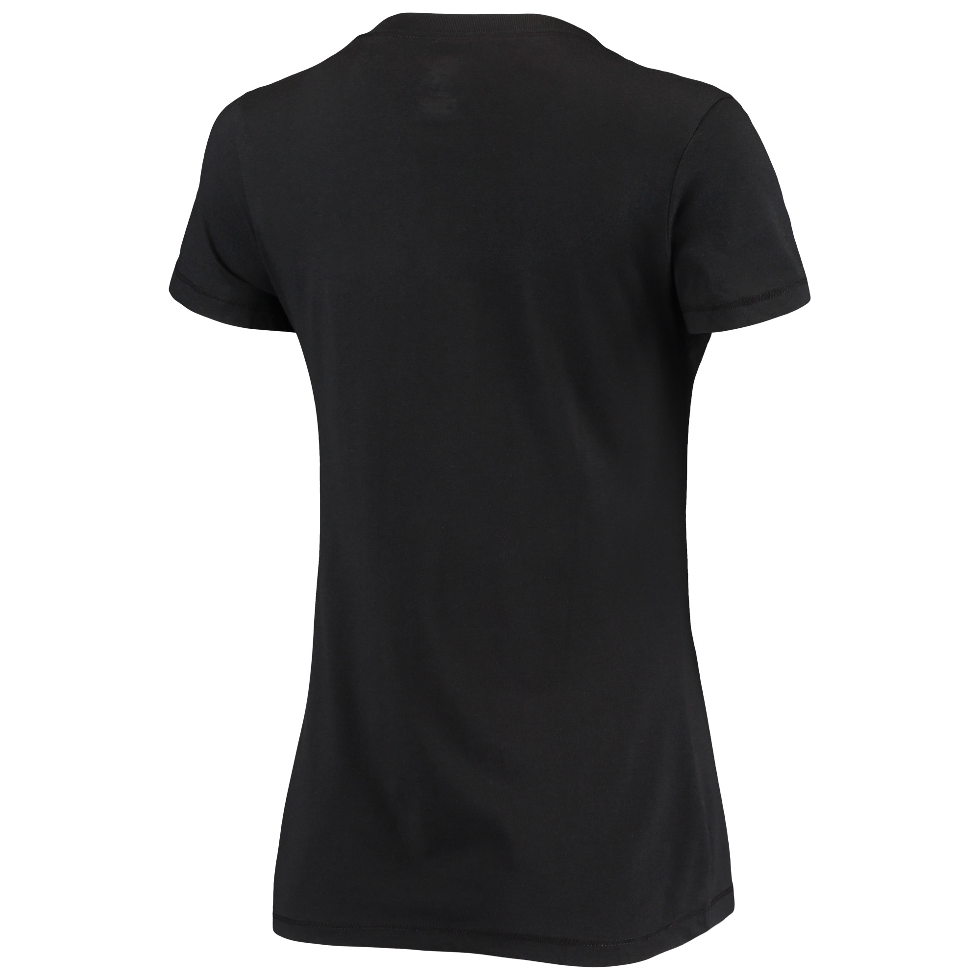 Women's Black Pittsburgh Penguins Team V-Neck T-Shirt - Image 7