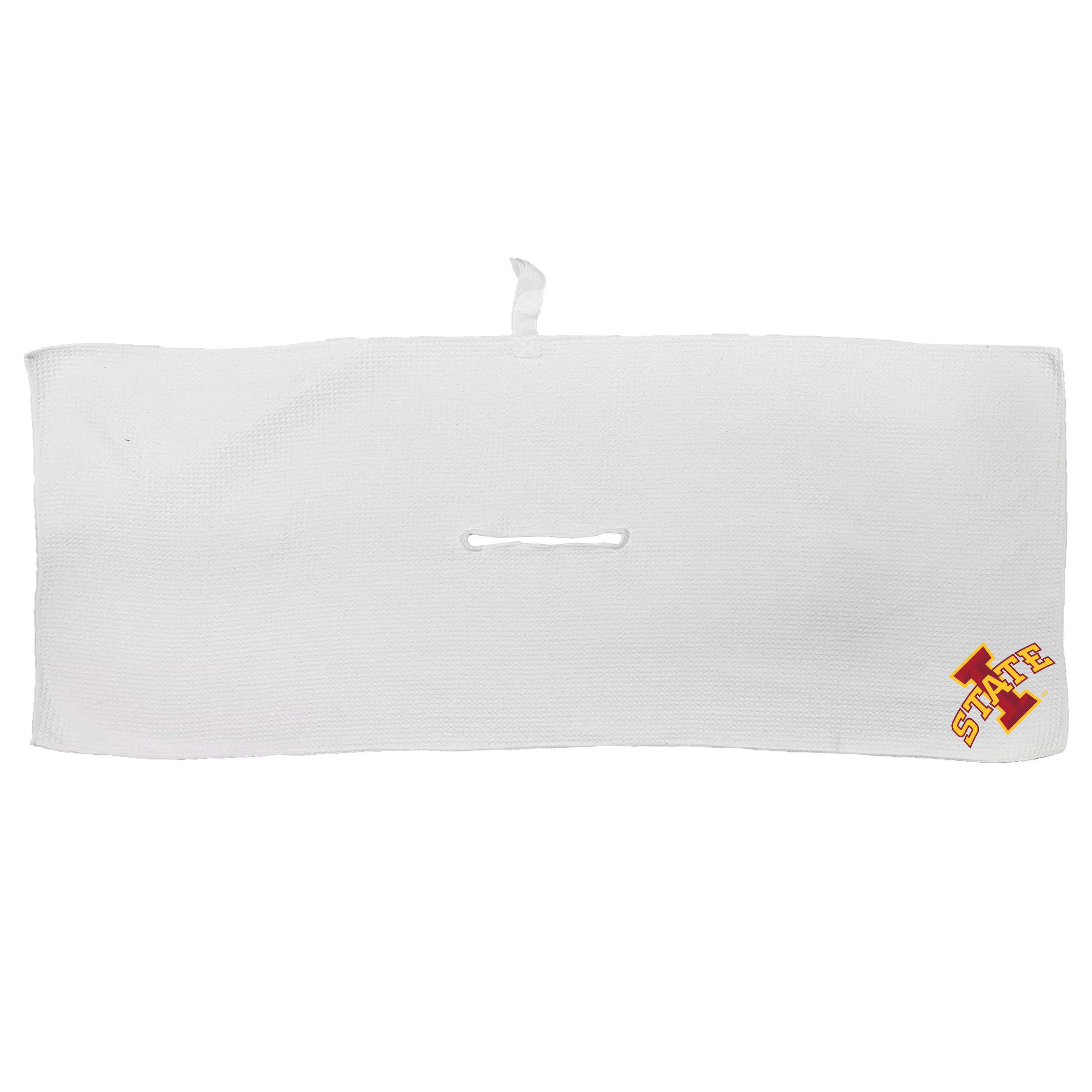 White Iowa State Cyclones 16'' x 40'' Microfiber Golf Towel - Image 4