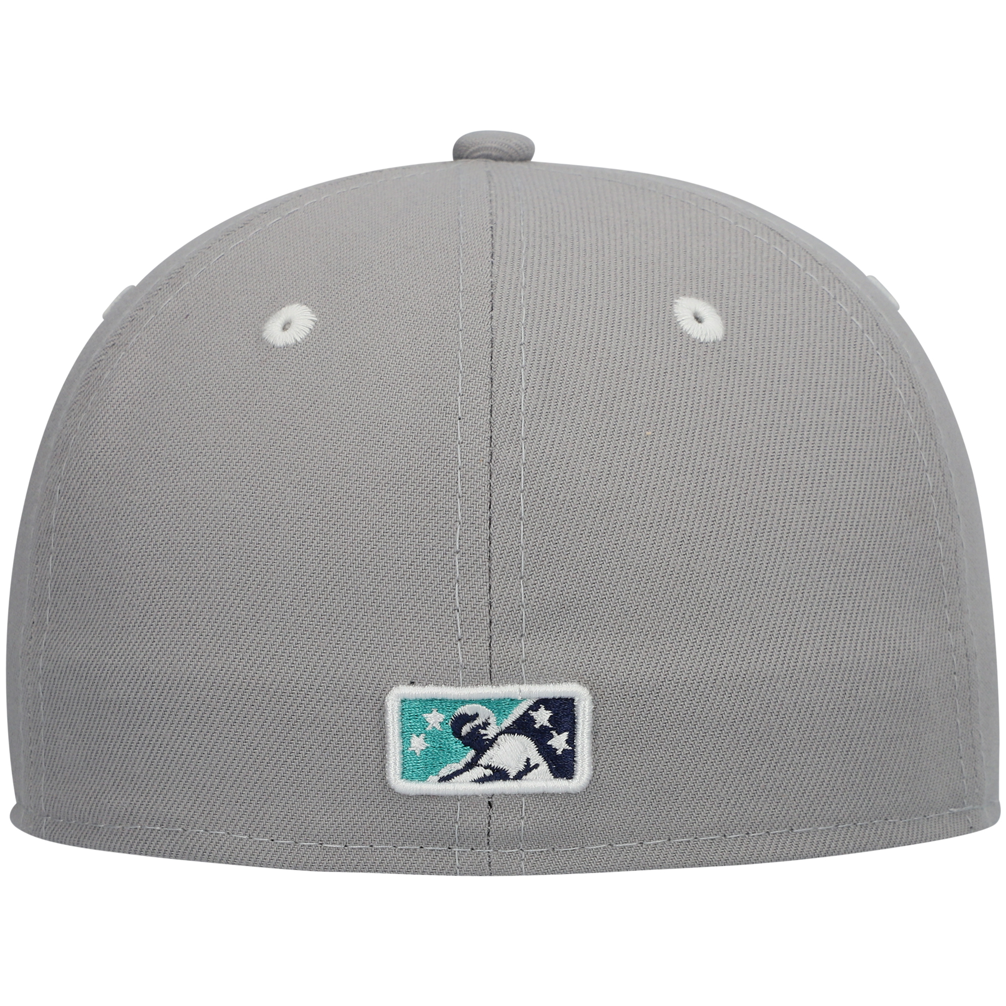 Men's New Era Gray Lynchburg Hillcats Authentic Collection Road 59FIFTY Fitted Hat - Image 10