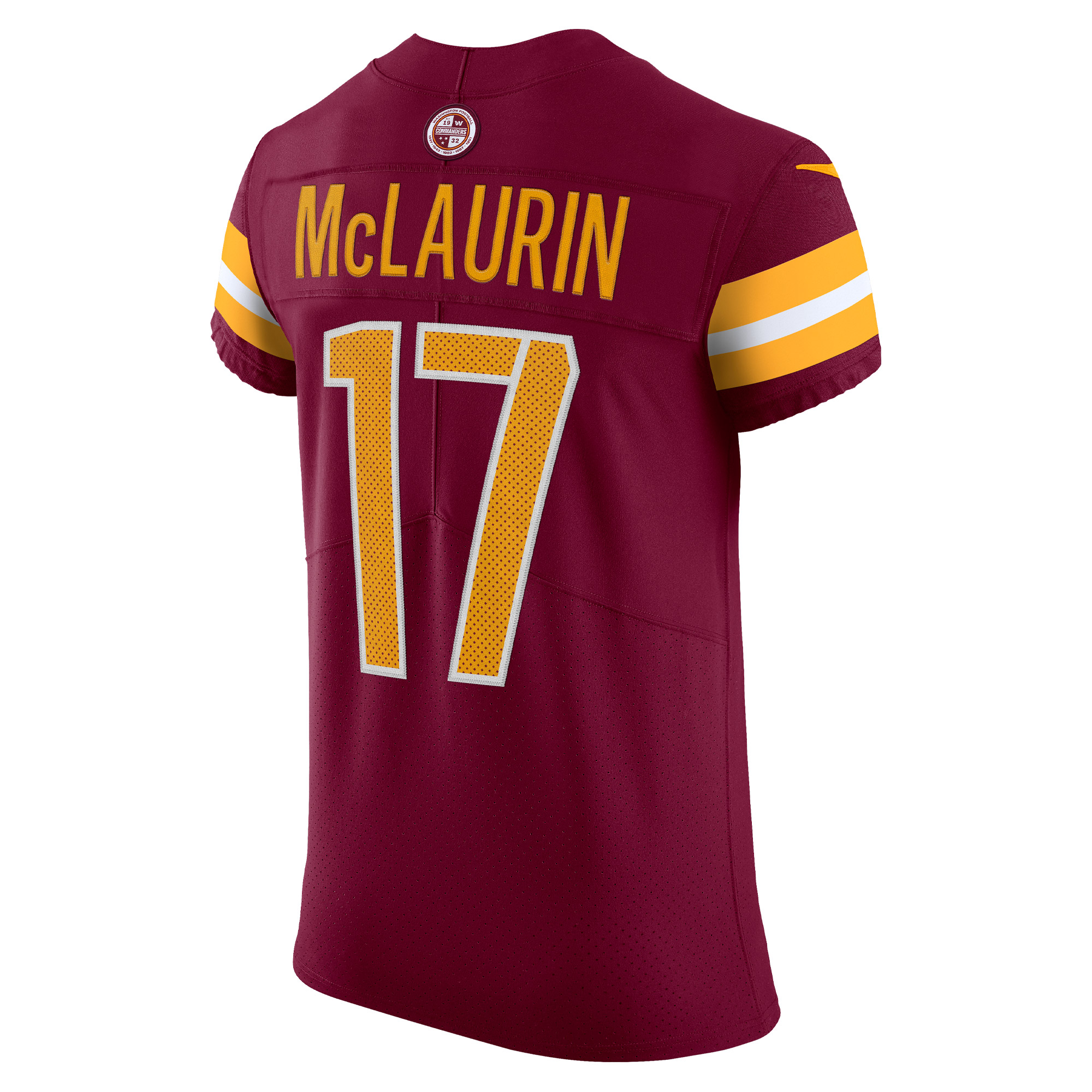 Men's Nike Terry McLaurin Burgundy Washington Commanders Vapor Elite Jersey - Image 4