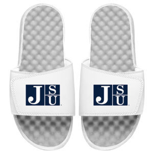 Youth ISlide White Jackson State Tigers Primary Slide Sandals