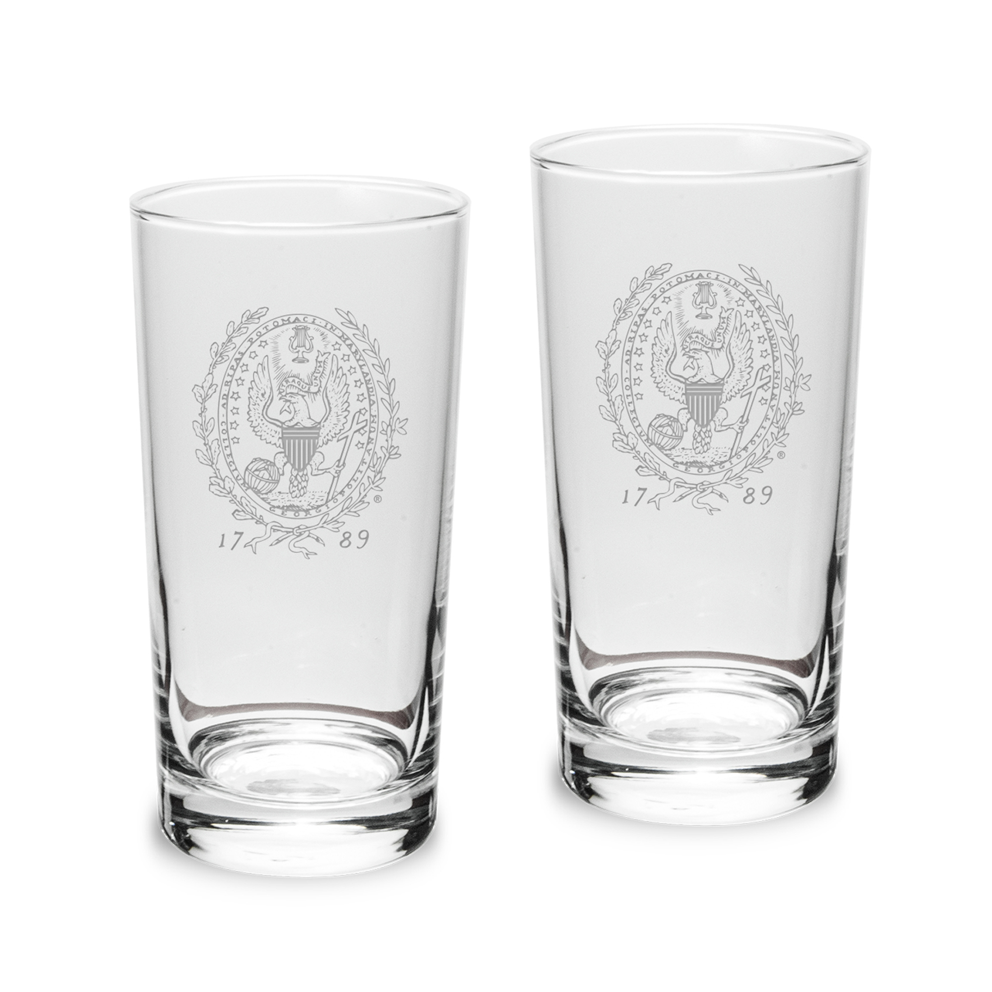 Georgetown Hoyas 2-Piece 10oz. Highball Glass Set