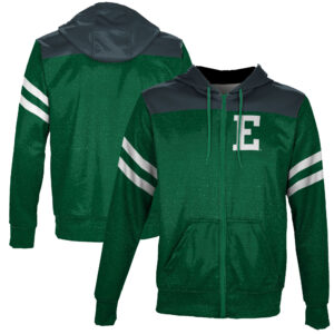 Men's Green Eastern Michigan Eagles Full-Zip Hoodie