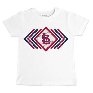 Youth Tiny Turnip White St. Louis Cardinals Prism Arrows T-Shirt