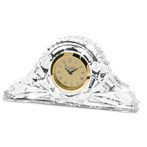 Gold University of Maryland Baltimore Crystal Clock