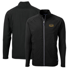 Women's Cutter & Buck Anthracite Houston Astros Rainier PrimaLoft Eco Insulated Full-Zip Puffer Vest