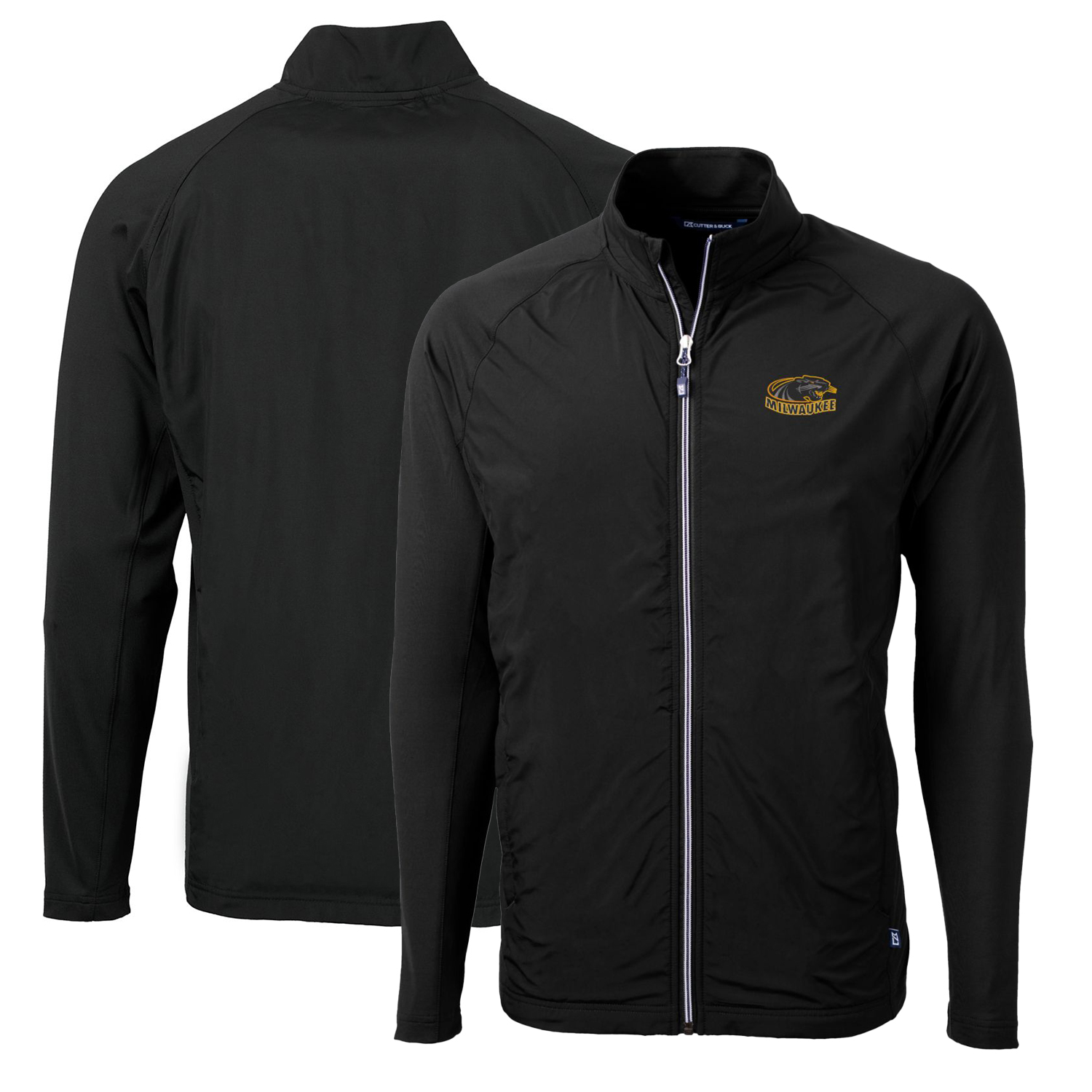 Women's Cutter & Buck Anthracite Houston Astros Rainier PrimaLoft Eco Insulated Full-Zip Puffer Vest