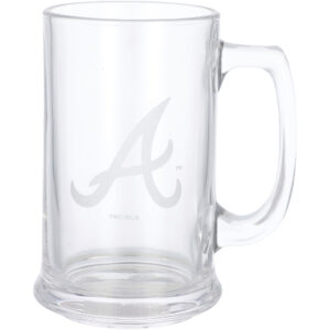 Atlanta Braves 15oz. Stein Glass