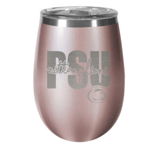 Penn State Nittany Lions 10oz. Rose Gold Wine Tumbler