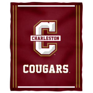 Charleston Cougars 36'' x 48'' Children's Mascot Plush Blanket