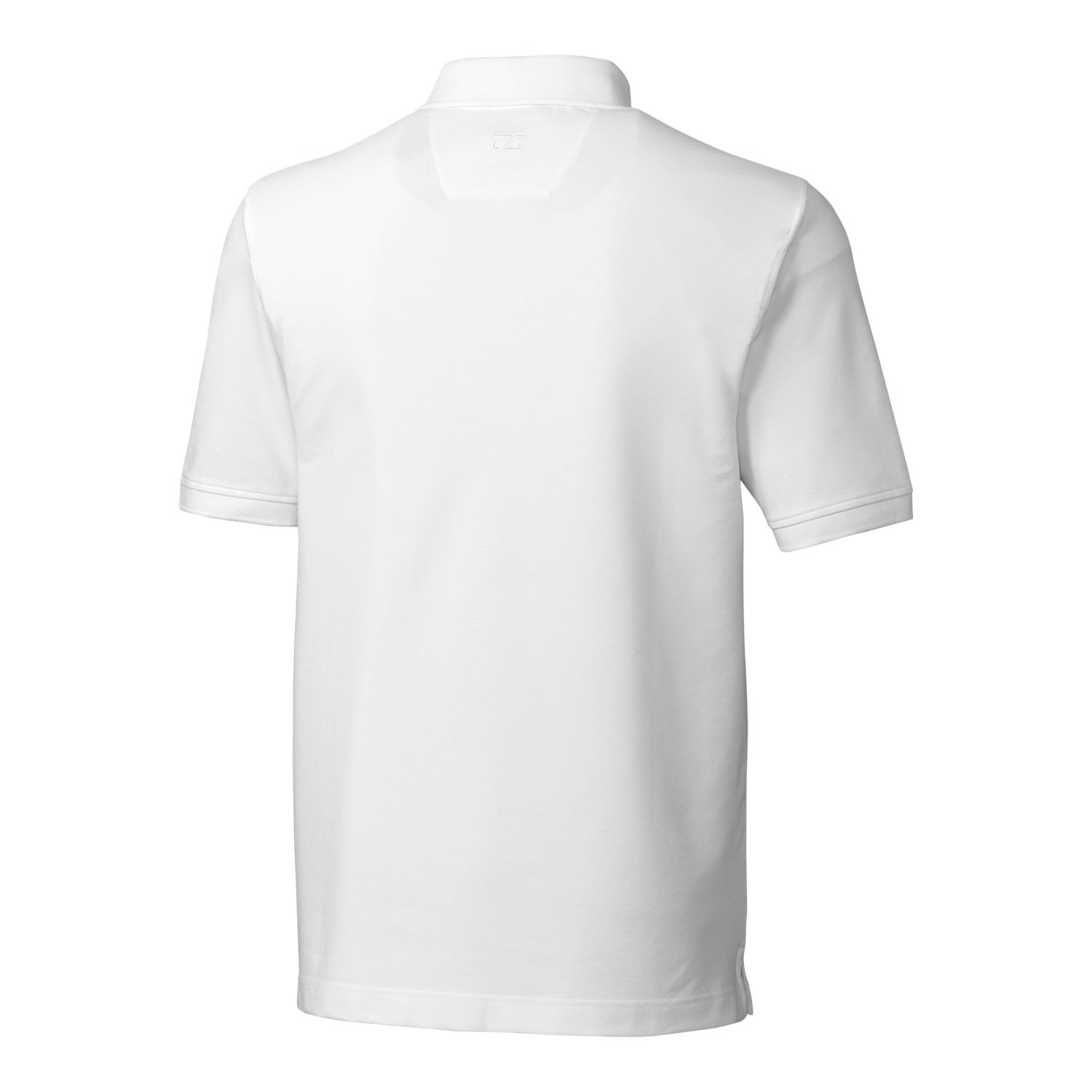 Men's Cutter & Buck White Atlanta Falcons Advantage Tri-Blend Pique Throwback Polo - Image 7