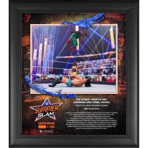 Street Profits WWE Framed 15'' x 17'' 2020 SummerSlam Collage - Limited Edition of 250
