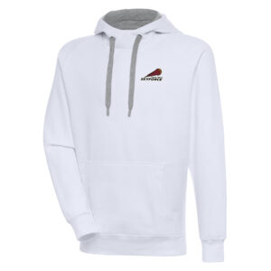 Men's Antigua  White Sioux Falls Skyforce Victory Pullover Hoodie