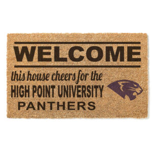 High Point Panthers 18" x 30" Welcome Doormat