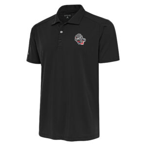 Men's Antigua  Gray Rocket City Trash Pandas Tribute Polo