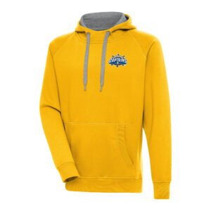 Men's Antigua  Gold Lake County Captains Victory Pullover Hoodie