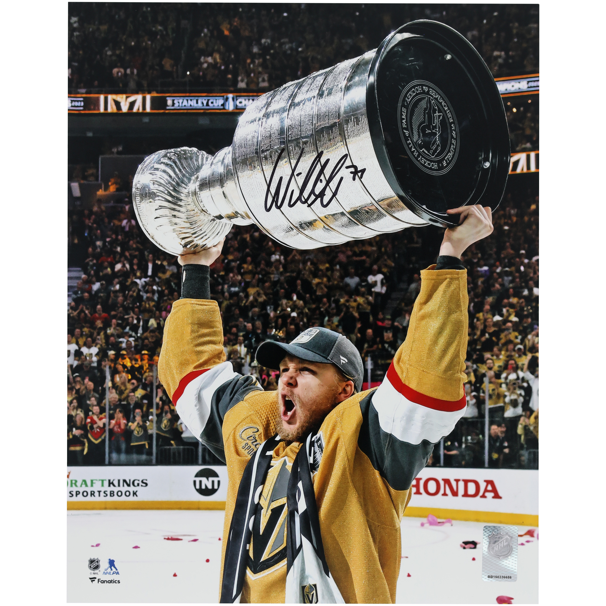 William Karlsson Vegas Golden Knights Autographed 11" x 14" 2023 Stanley Cup Champions Photograph