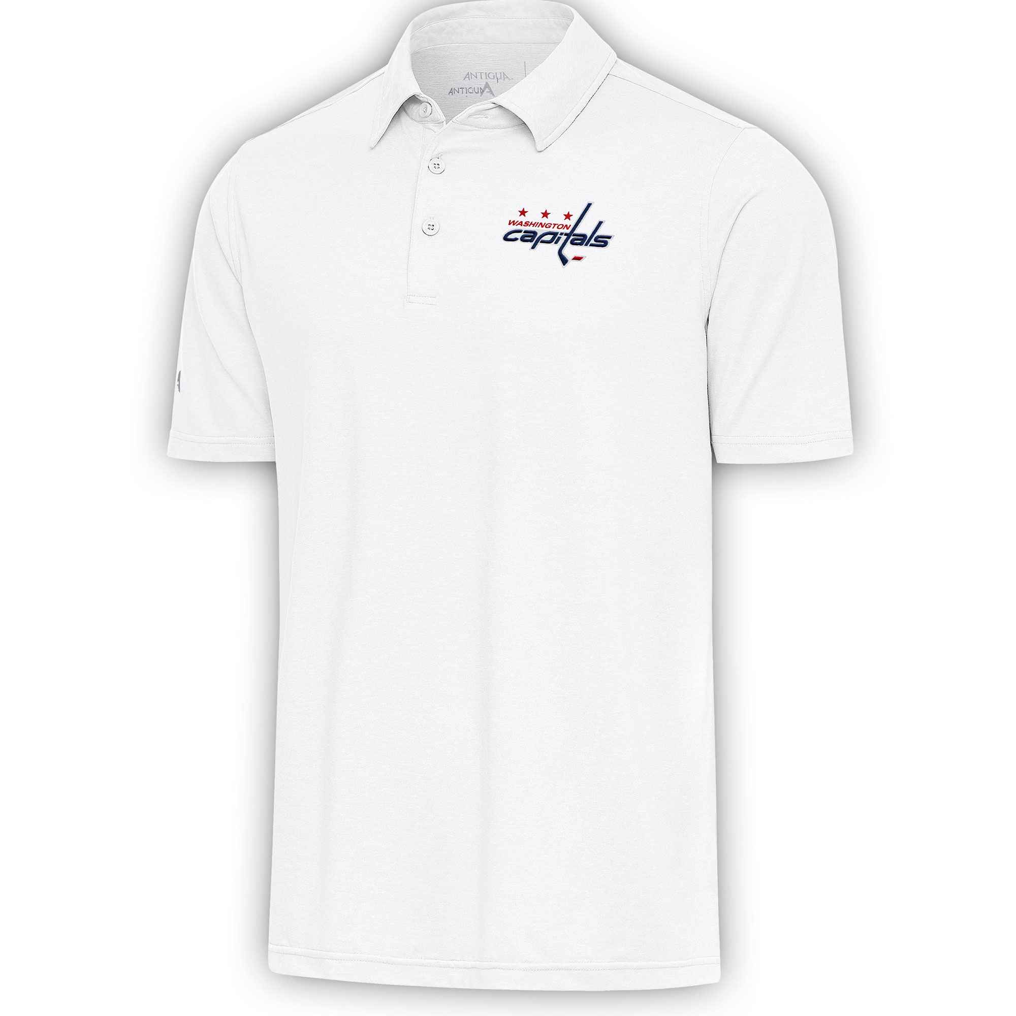 Men's Antigua White Washington Capitals Par Polo