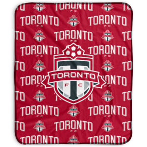 Pegasus Toronto FC 50" x 60" Repeat Wordmark Fleece Blanket