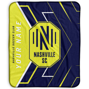 Pegasus Nashville SC 50" x 60" Arrow Personalized Fleece Blanket