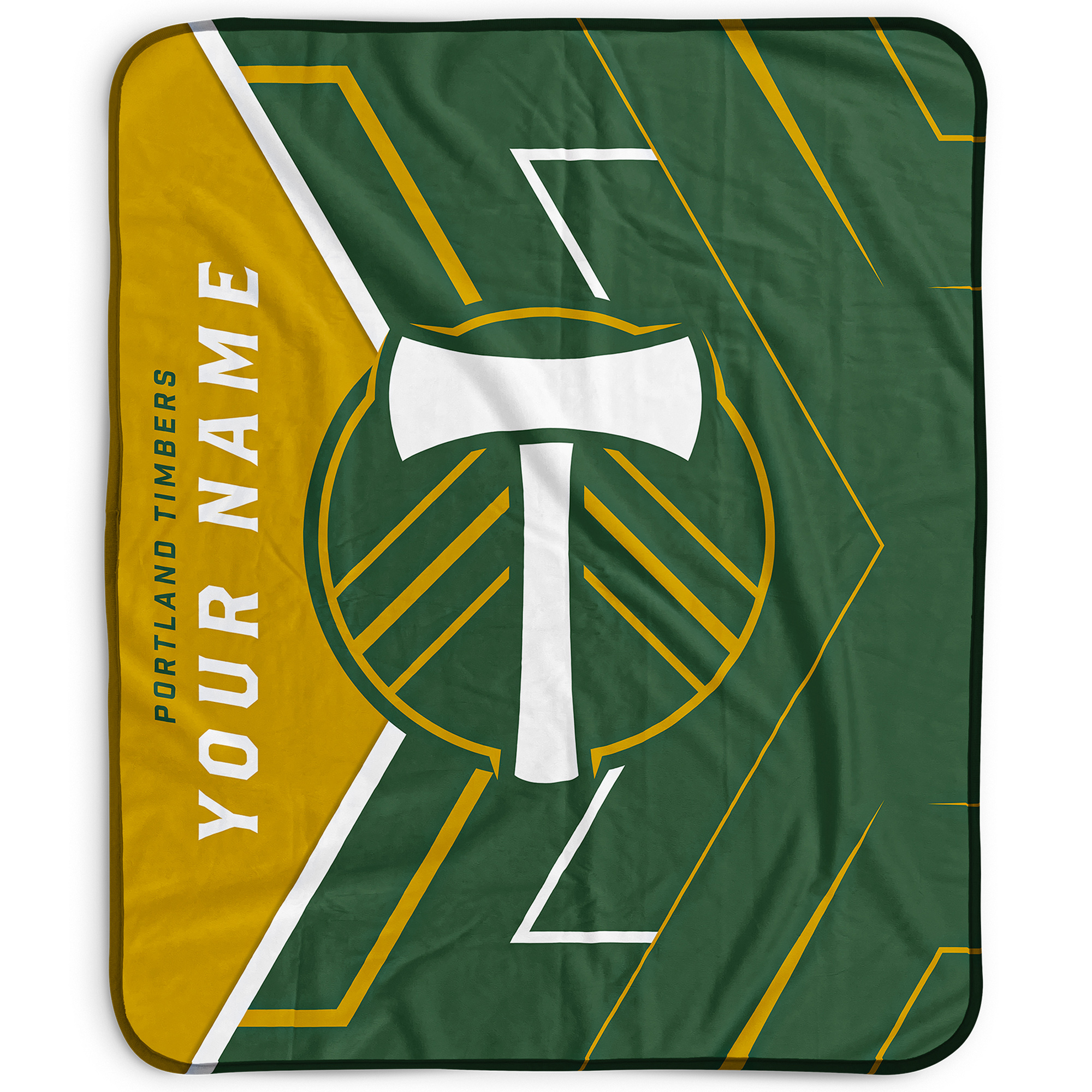 Pegasus Portland Timbers 50" x 60" Arrow Personalized Fleece Blanket