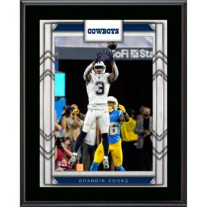 Brandin Cooks Dallas Cowboys 10.5" x 13" Player Sublimated Plaque