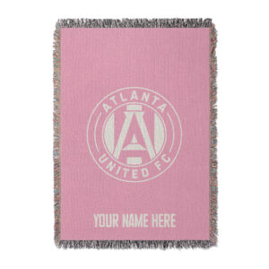 Chad & Jake Atlanta United FC 37" x 52" Personalized Woven Blanket