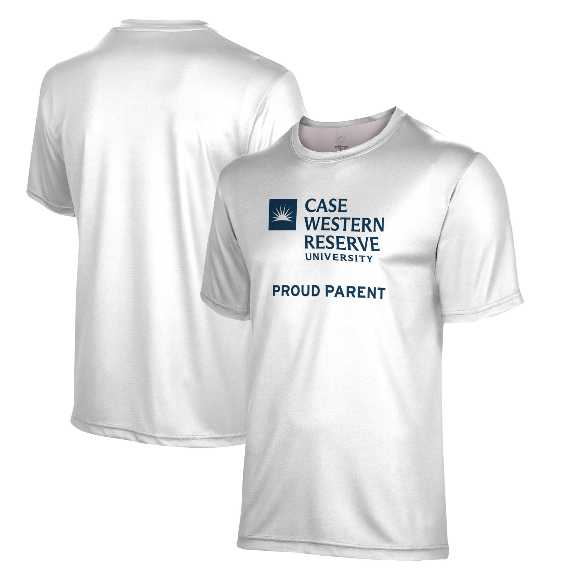 Men's ProSphere White Case Western Reserve Spartans Proud Parent Name Drop T-Shirt