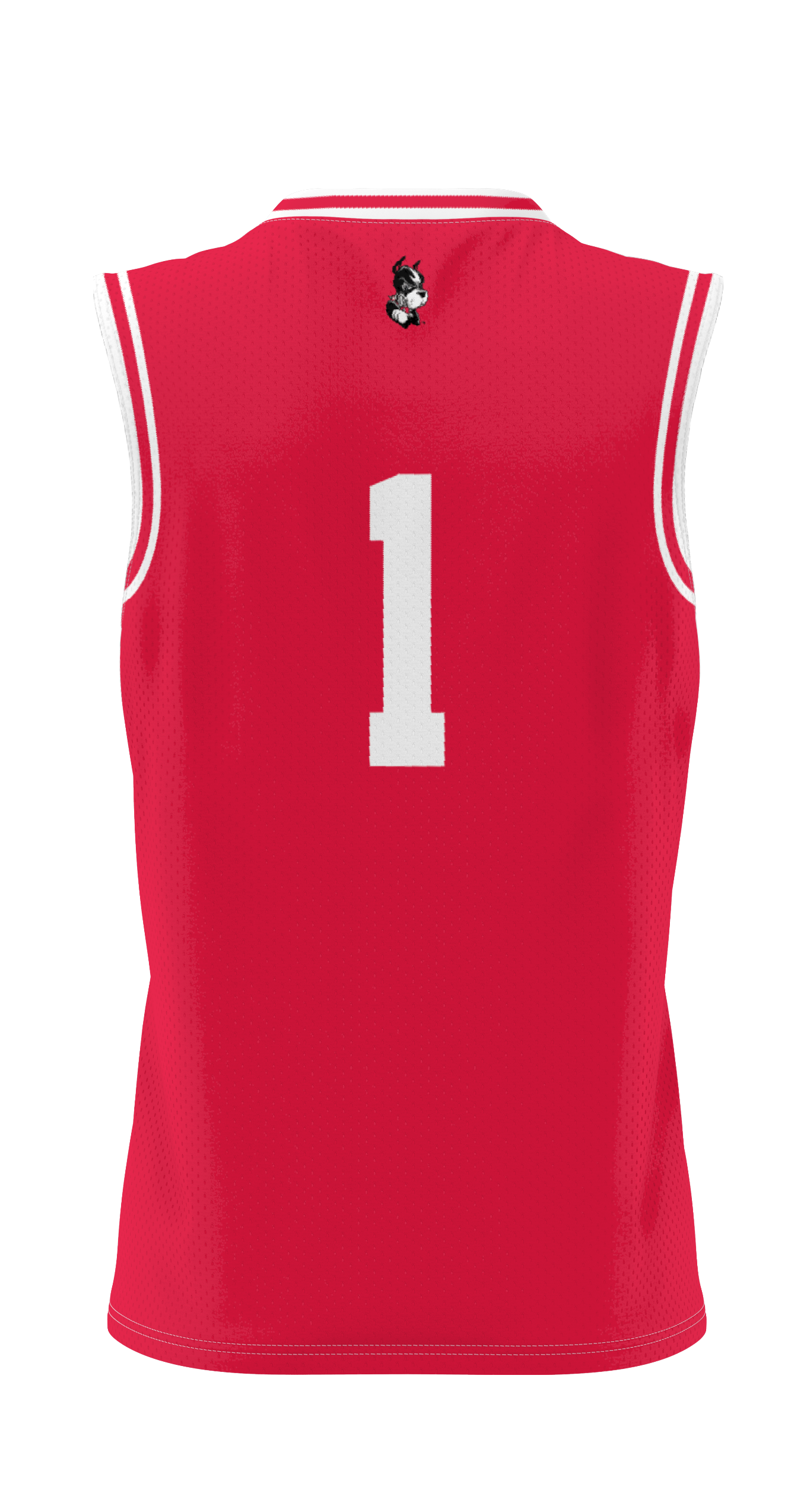 Youth GameDay Greats #1 Scarlet Boston University Lightweight Basketball Jersey - Image 7