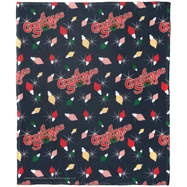 The Northwest Group A Christmas Story 50" x 60" Holiday Silk Touch Throw Blanket