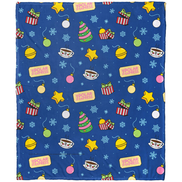 The Northwest Group The Polar Express 50" x 60" Holiday Silk Touch Throw Blanket - Image 7