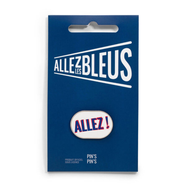 Paris 2024 Olympics Allez Les Bleus 'Allez' Pin Badge