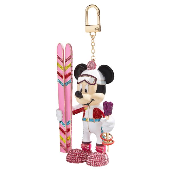 BaubleBar Minnie Mouse Skiing Bag Charm