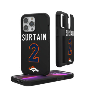 Keyscaper Patrick Surtain II Denver Broncos iPhone Rugged Case