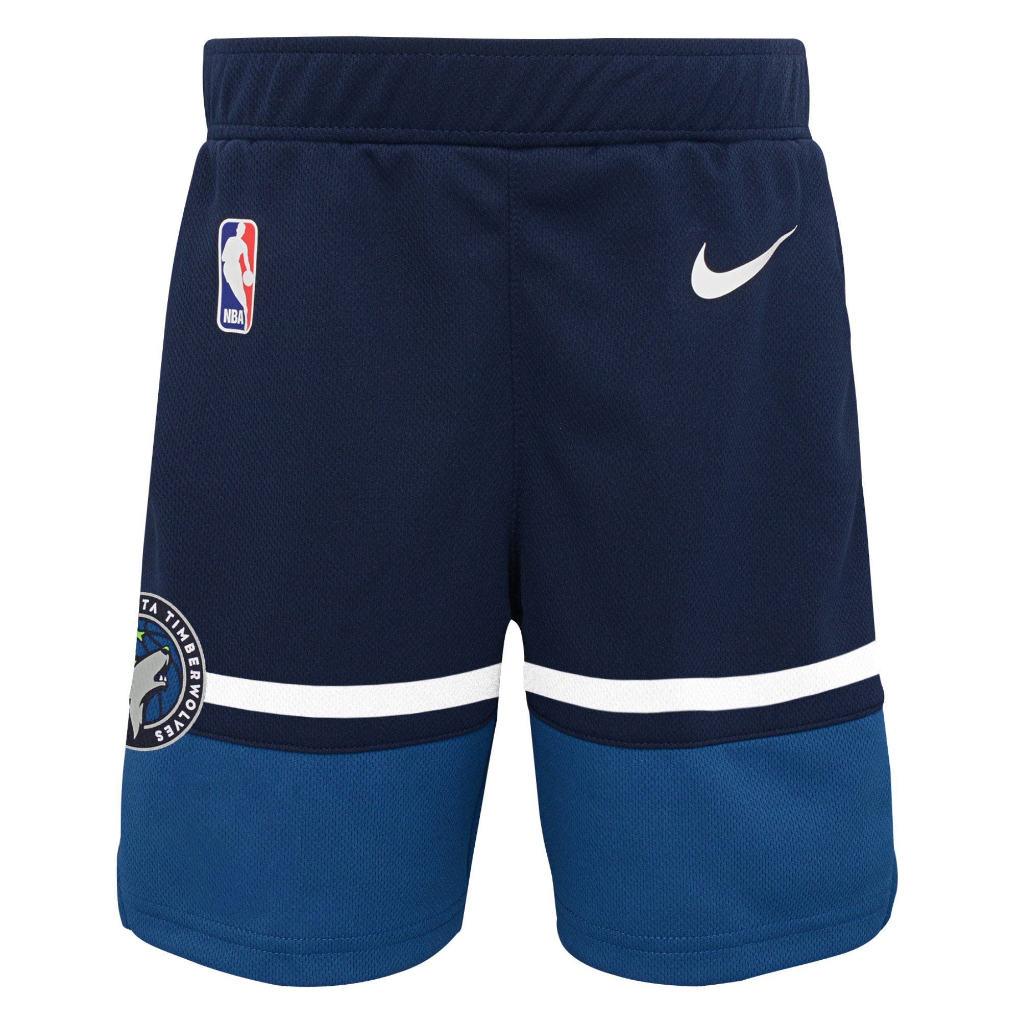 Preschool Nike Navy Minnesota Timberwolves Icon Replica Shorts - Image 2