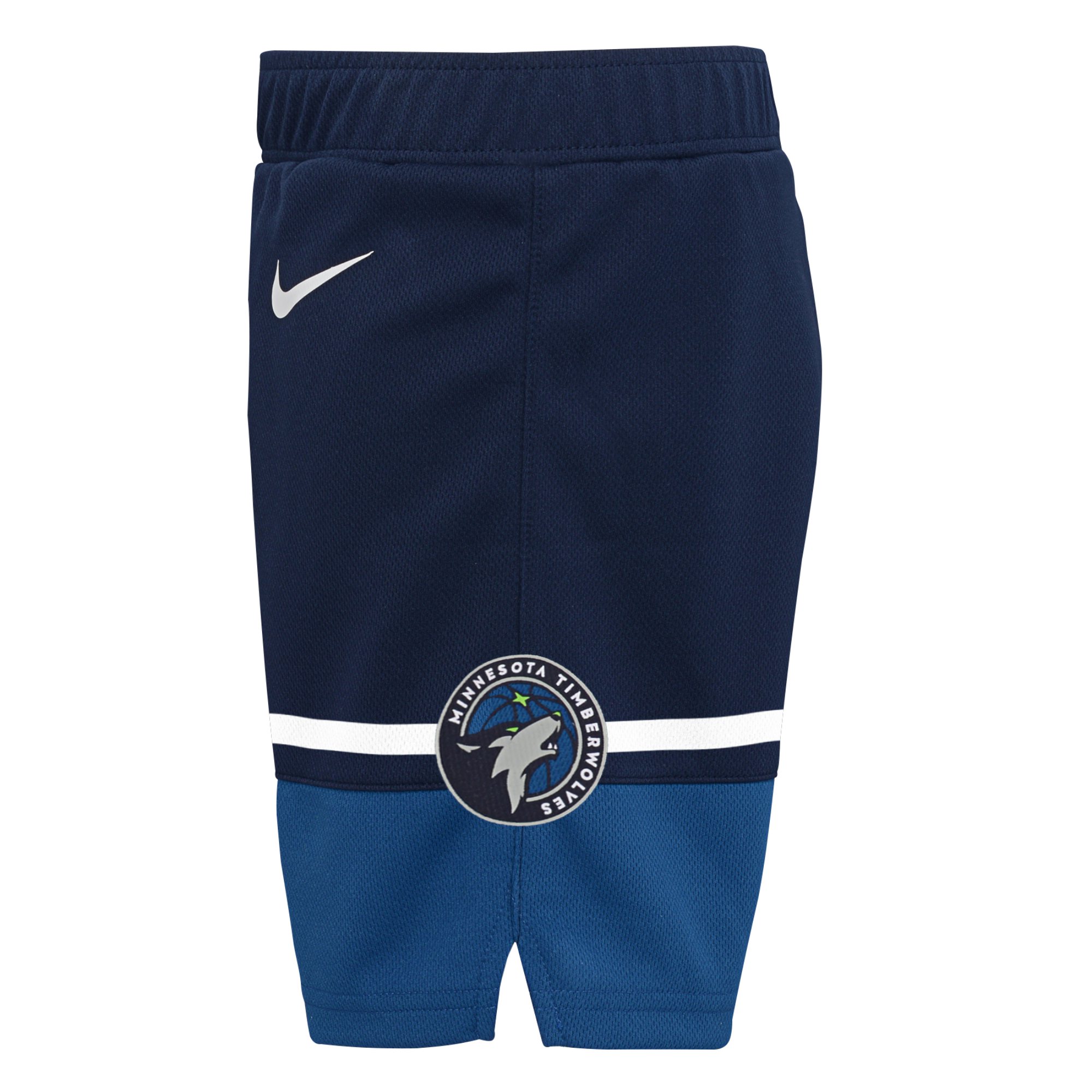 Preschool Nike Navy Minnesota Timberwolves Icon Replica Shorts - Image 5