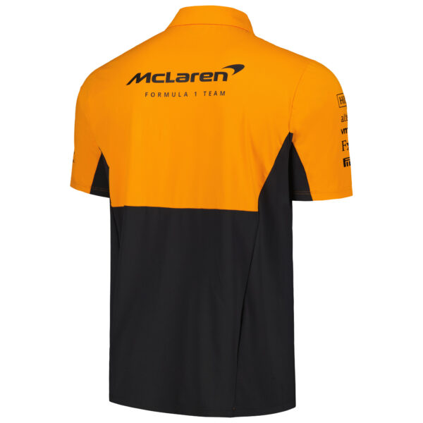Men's Castore Orange McLaren F1 Team 2024 Polo - Image 7
