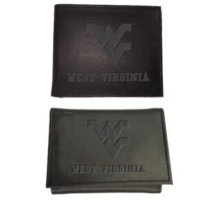 West Virginia Mountaineers Bifold & Trifold Wallet Two-Piece Set