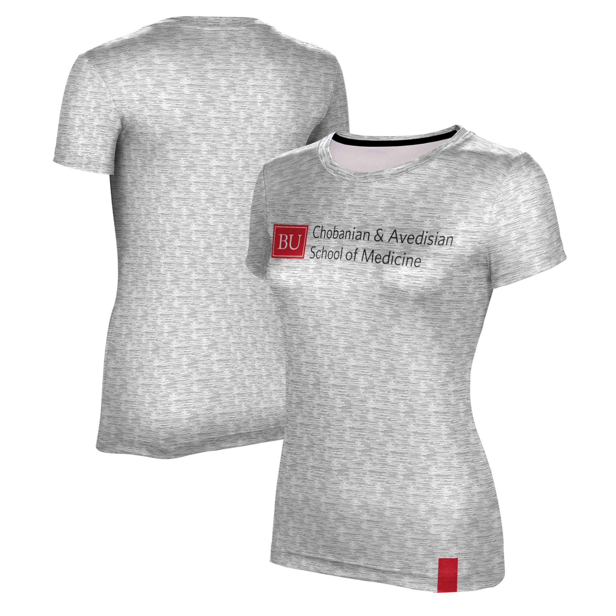 Women's ProSphere White Boston University Chobanian & Avedisian School of Medicine T-Shirt