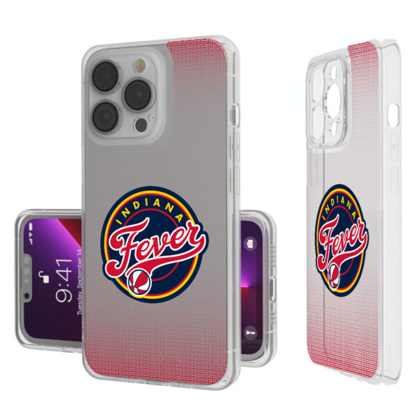 Indiana Fever Linen Logo iPhone Clear Case