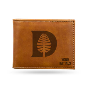 Brown Dartmouth Big Green Personalized Billfold Wallet