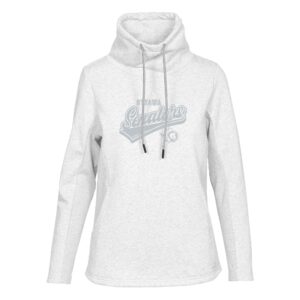Women's Levelwear Oatmeal Ottawa Senators Loop Sweep Pullover Hoodie