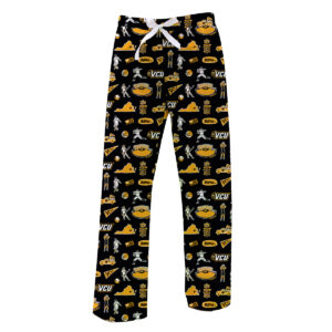 Women's Vive La Fete Black VCU Rams Impressions Lounge Pants