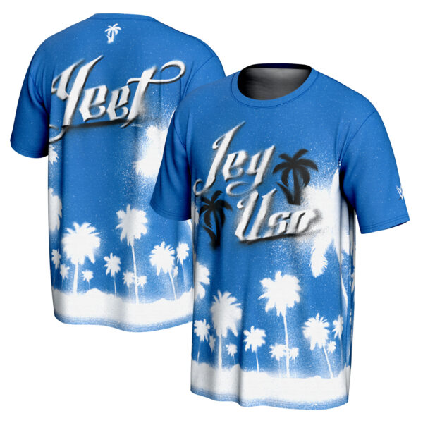 Youth Jey Uso ProSphere Blue Palm T-Shirt - Image 8