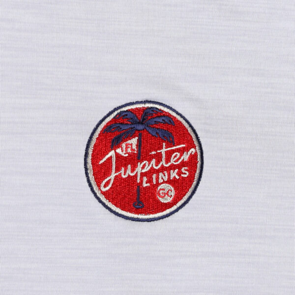 Men's johnnie-O Gray Jupiter Links Golf Club Huron Performance Polo - Image 9