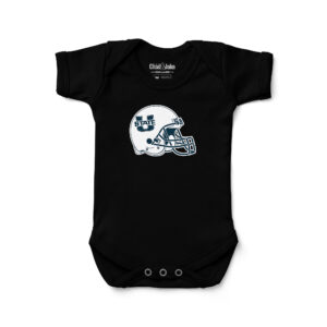 Newborn & Infant Chad & Jake Black Utah State Aggies Bodysuit