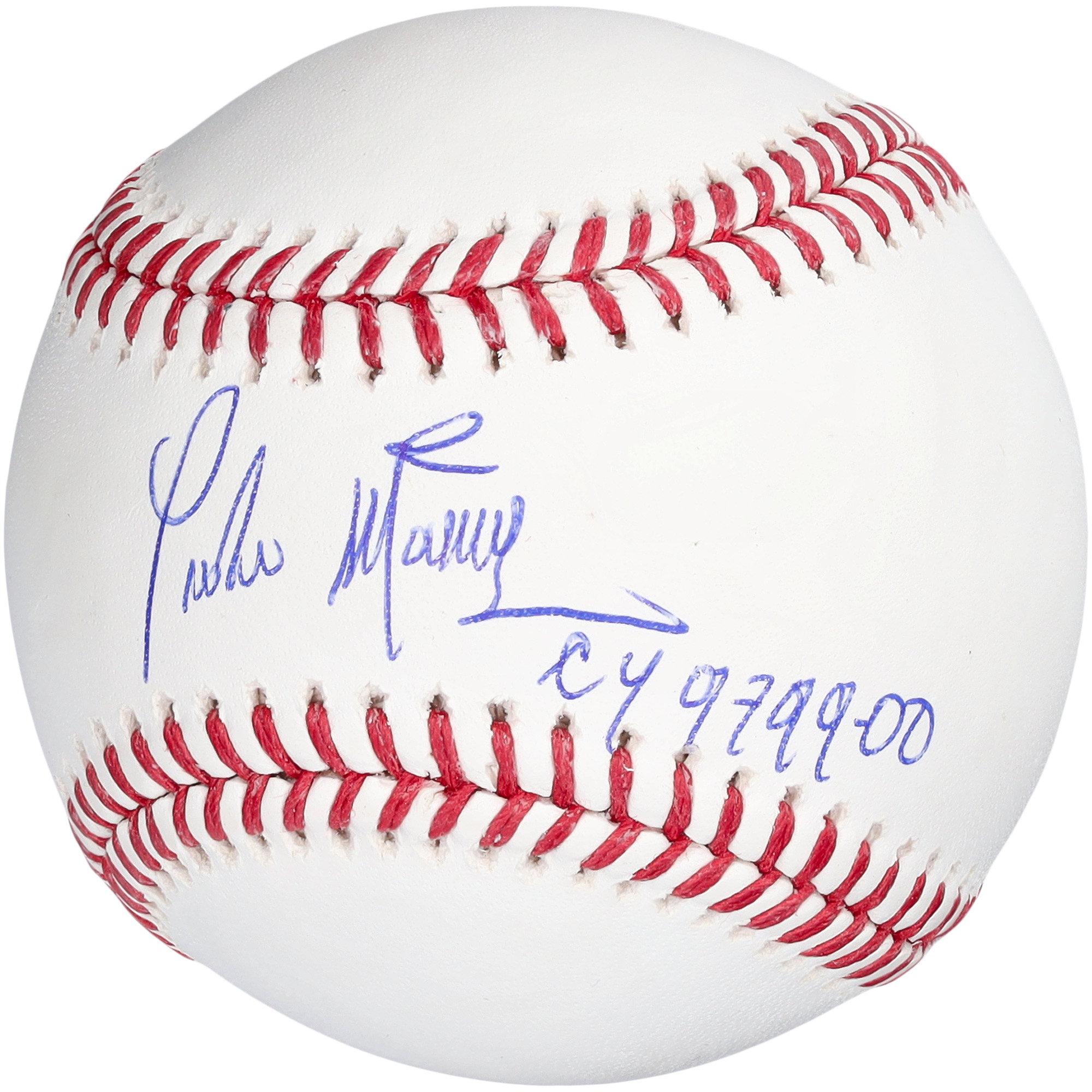 Pedro Martinez Boston Red Sox Autographed Baseball with Cy Young Inscription