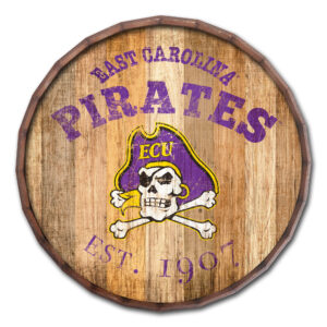 ECU Pirates 24'' Established Date Barrel Top